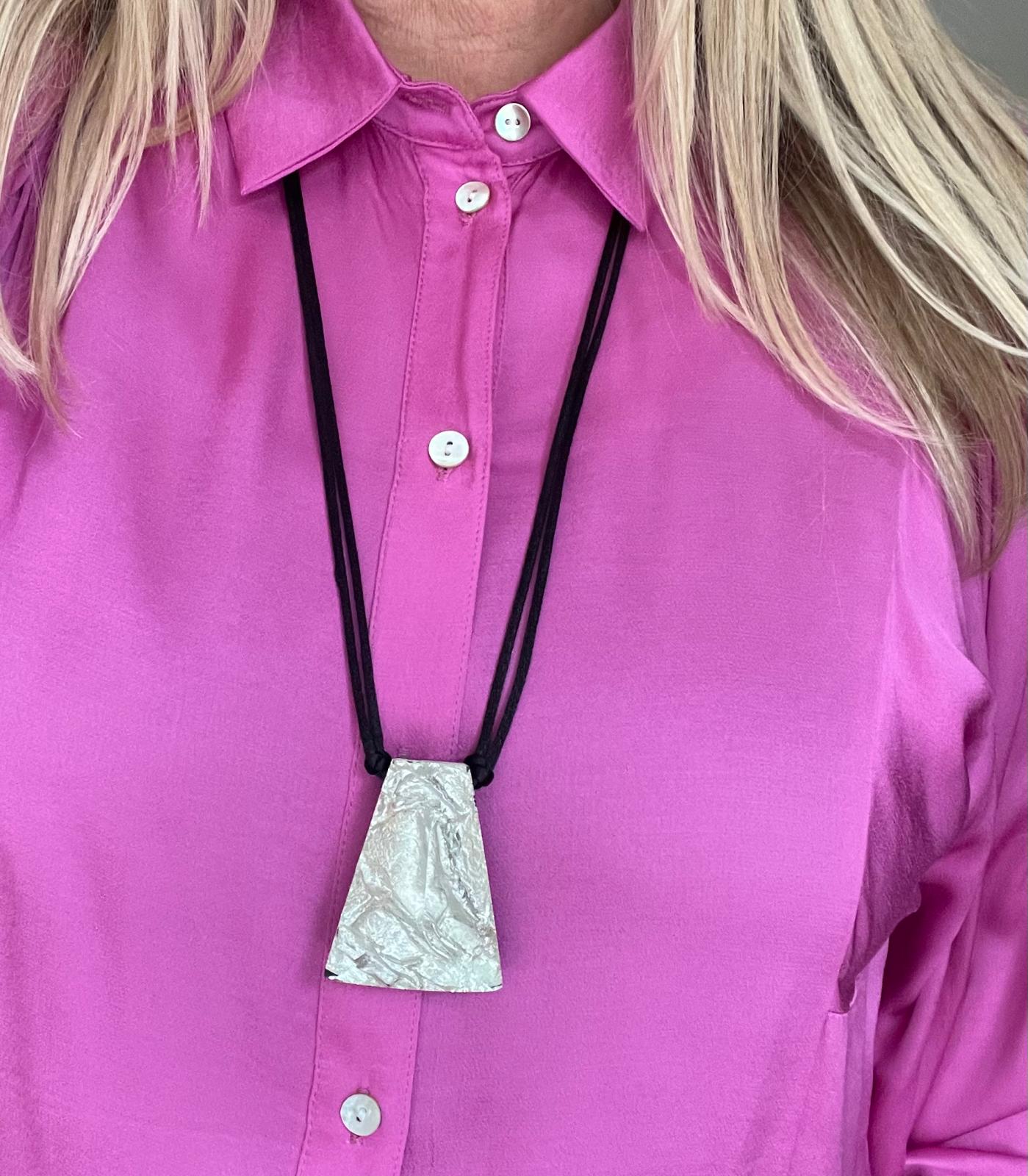 Silver Leaf Pendant