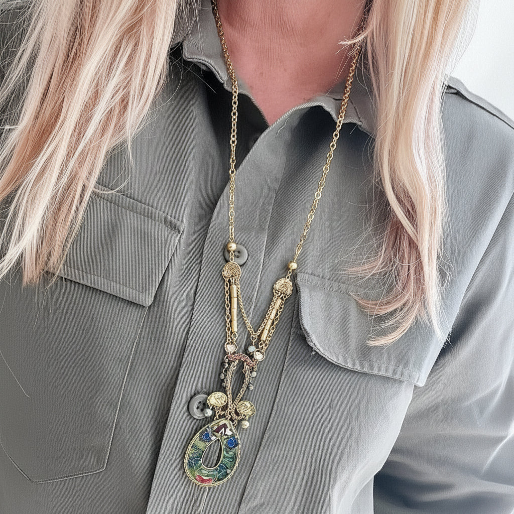 Green Meadow, Ruth Necklace