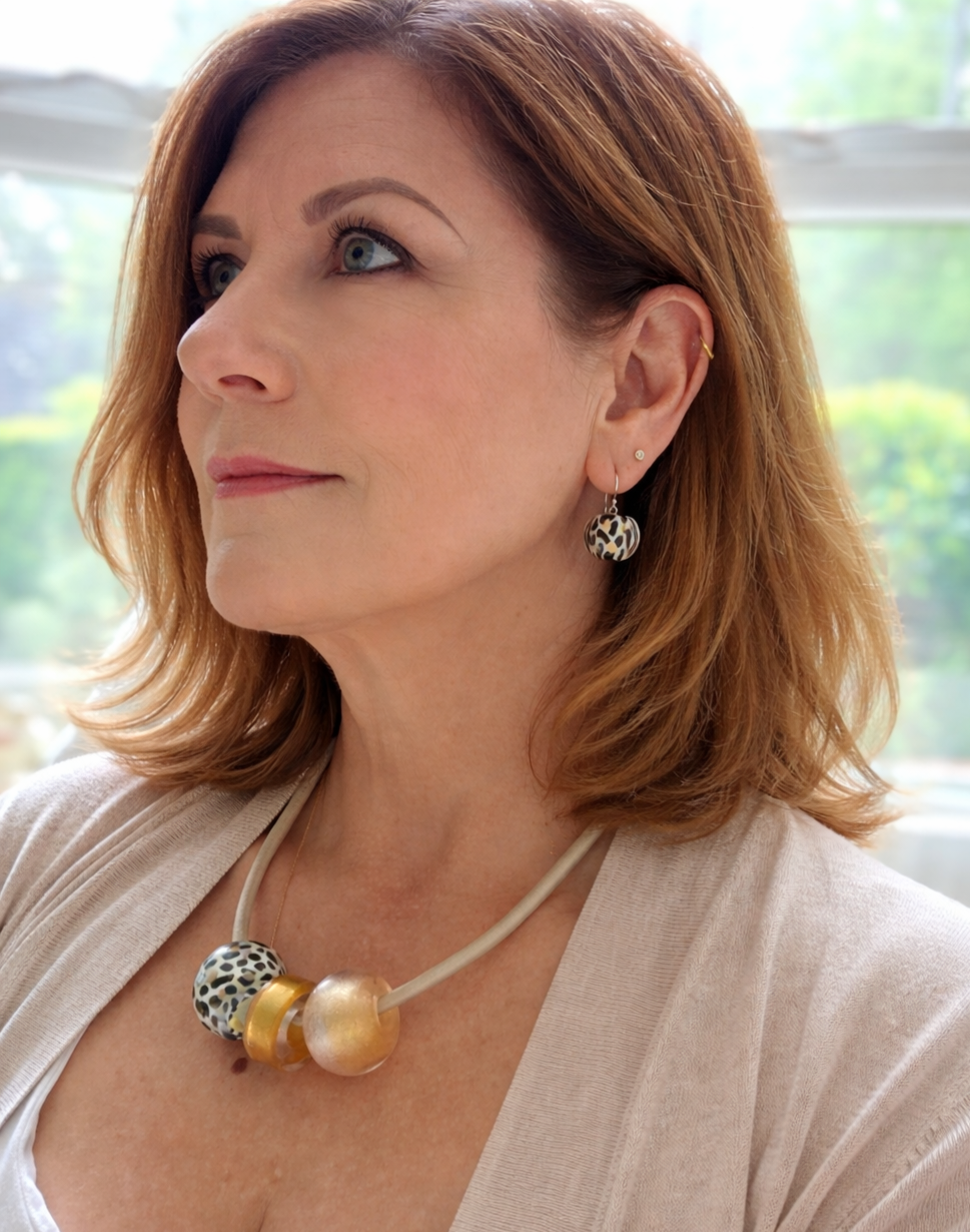 BLISS by ZSISKA - EARRING in Leopard