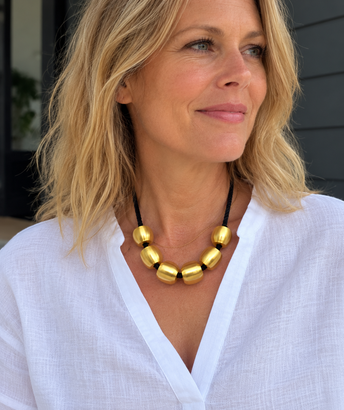 Adjustable Cord Necklace - Precious