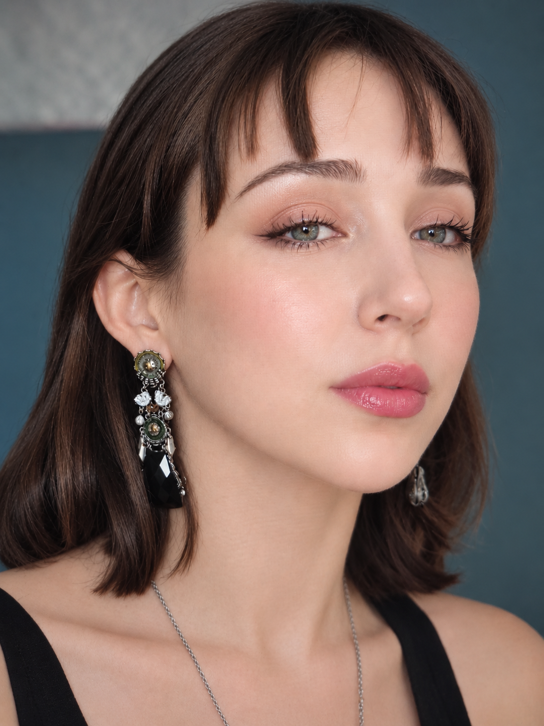 Night Queen Set, Statement Earring, Manga