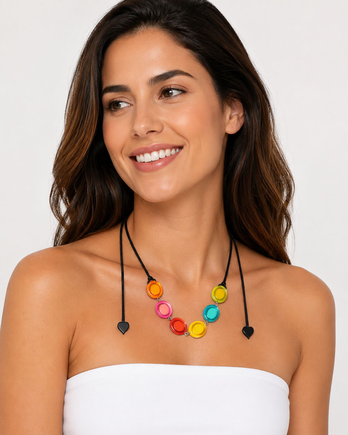 Zsiska - 6 Bead Flow Necklace