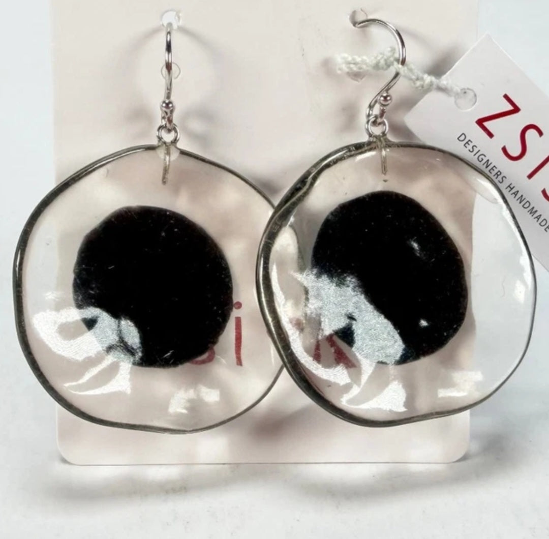 PRUE BY ZSISKA - SHORT HOOK EARRING - SMALL - FLORA