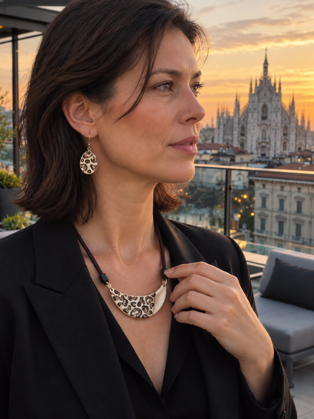 ZSISKA DESIGN Autumn 1-Bead Necklace
